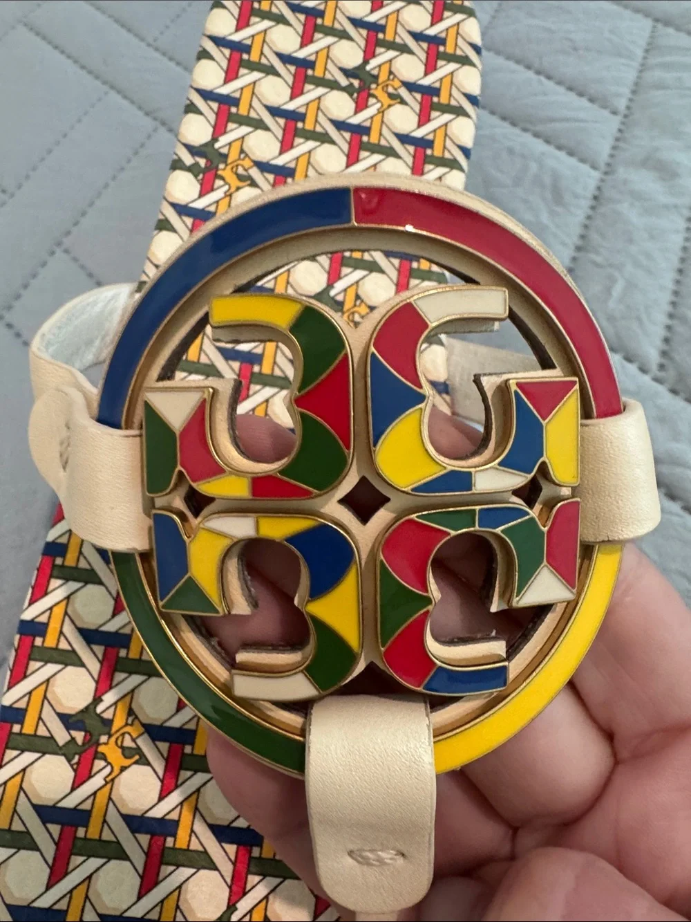 Tory Burch Miller limited edition multi color Sandals